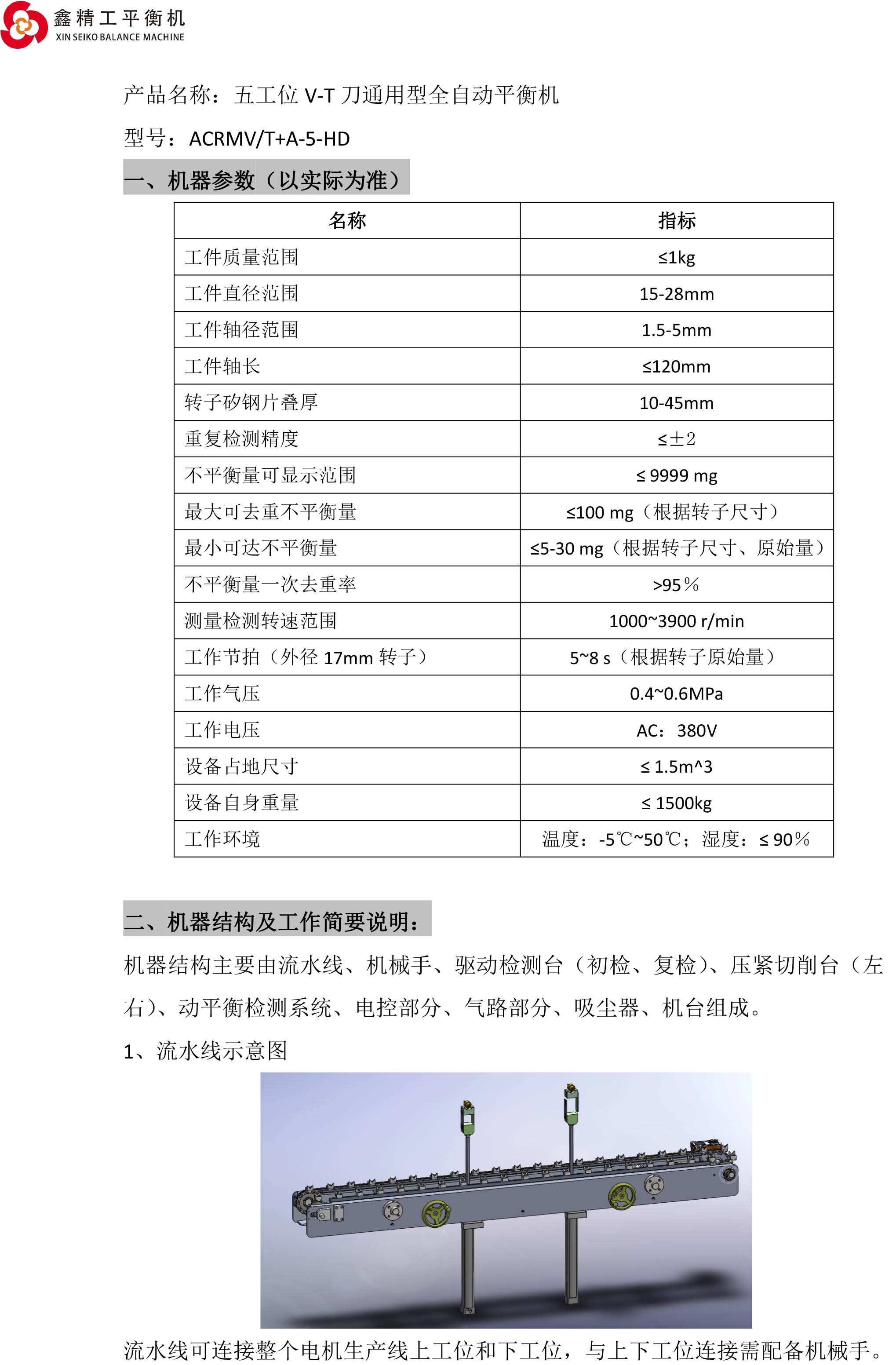 五工位VT型刀通用自動平衡機-2